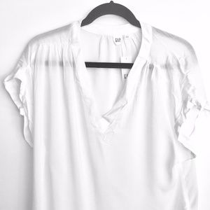 NWT, GAP white loose tunic blouse
